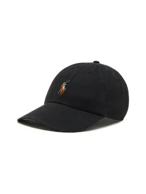 POLO RALPH LAUREN Bejsbolówka | z dodatkiem skóry