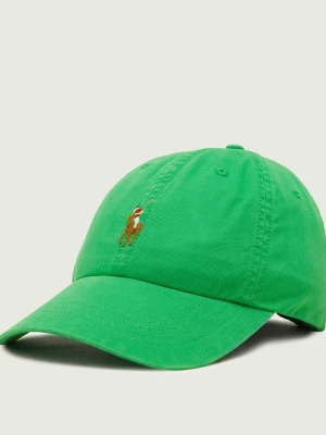 POLO RALPH LAUREN Bejsbolówka | z dodatkiem skóry