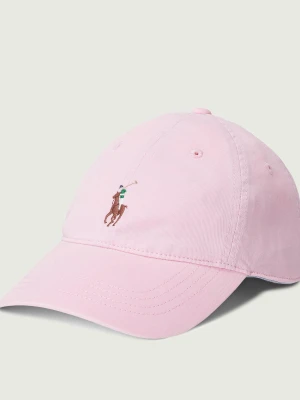 POLO RALPH LAUREN Bejsbolówka | z dodatkiem skóry różowy