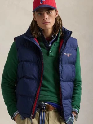 Polo Ralph Lauren bezrękawnik męski kolor granatowy zimowy 710962054