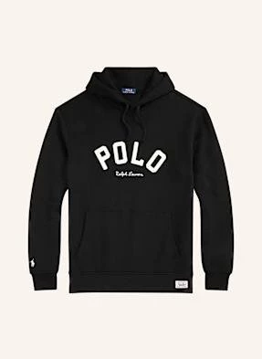 Polo Ralph Lauren Big & Tall Bluza Z Kapturem schwarz