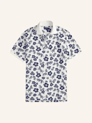 Polo Ralph Lauren Big & Tall Koszulka Polo Z Pikowanym Wzorem blau