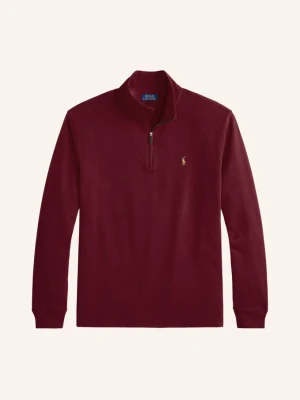 Polo Ralph Lauren Big & Tall Sweter Typu Troyer rot CIEMNOCZERWONY
