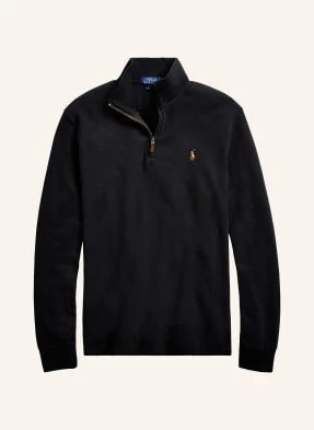 Polo Ralph Lauren Big & Tall Sweter Typu Troyer schwarz