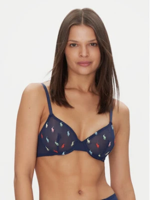 Polo Ralph Lauren Biustonosz z fiszbiną 4P0210 Granatowy