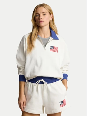Polo Ralph Lauren Bluza 211935601001 Biały Regular Fit