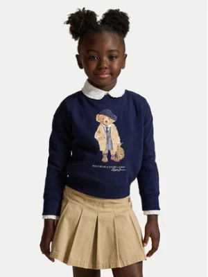 Polo Ralph Lauren Bluza 312979037001 Granatowy Boxy Fit