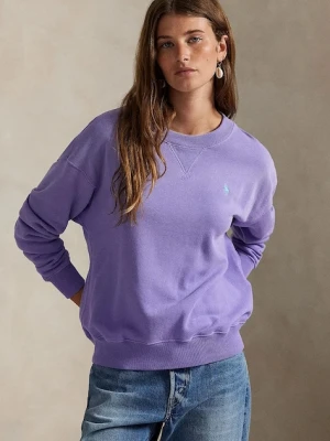 Zdjęcie produktu Polo Ralph Lauren bluza bawełniana damska kolor fioletowy gładka 211971690