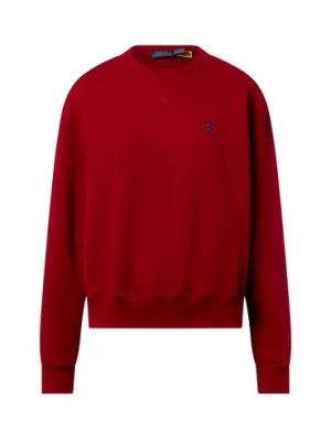 Polo Ralph Lauren Bluza damska Kobiety Materiał dresowy czerwony jednolity,