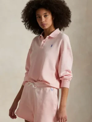Zdjęcie produktu Polo Ralph Lauren bluza damska kolor różowy gładka 211965097