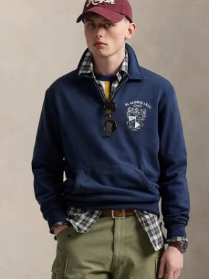 Polo Ralph Lauren bluza Lszipmnm1 Long Sleeve męska kolor granatowy 710971834