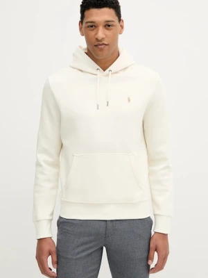 Polo Ralph Lauren bluza męska kolor beżowy z kapturem gładka 710907092