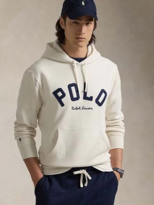 Polo Ralph Lauren bluza męska kolor beżowy z kapturem z nadrukiem 710952040