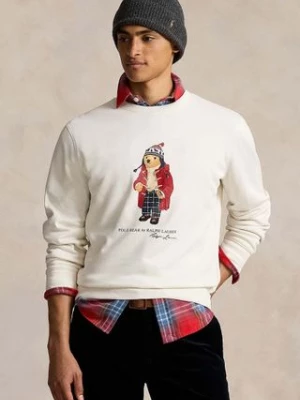 Polo Ralph Lauren bluza męska kolor beżowy z nadrukiem 710953718