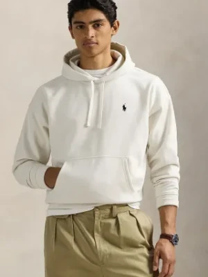 Polo Ralph Lauren bluza męska kolor biały z kapturem gładka 710964718