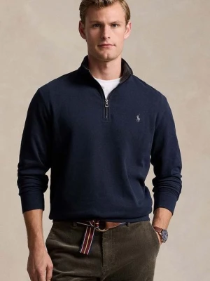 Polo Ralph Lauren bluza męska kolor granatowy gładka 710812963