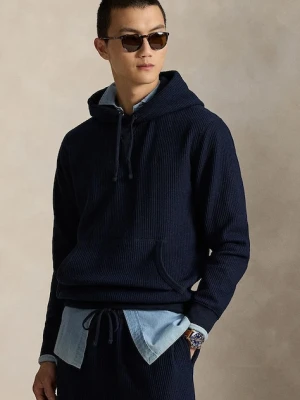 Polo Ralph Lauren bluza męska kolor granatowy z kapturem wzorzysta 710P04755