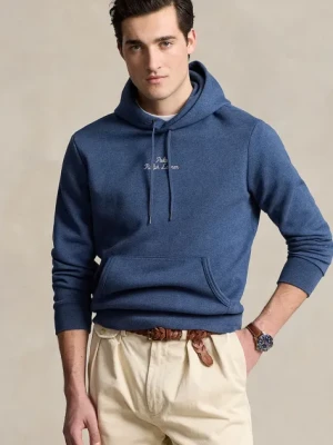Polo Ralph Lauren bluza męska kolor granatowy z kapturem z aplikacją 710936586