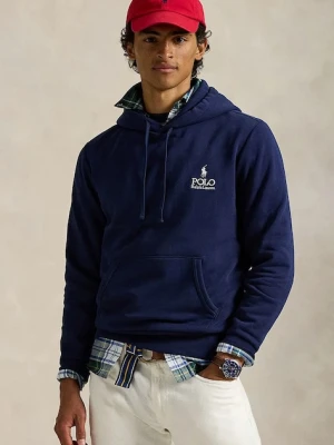 Polo Ralph Lauren bluza męska kolor granatowy z kapturem z aplikacją 710981137