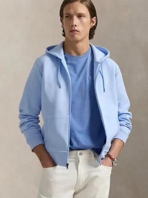 Polo Ralph Lauren bluza męska kolor niebieski z kapturem gładka 710881517