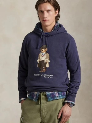 Polo Ralph Lauren bluza męska kolor niebieski z nadrukiem 710980314