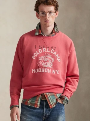 Polo Ralph Lauren bluza męska kolor różowy wzorzysta 710P05436