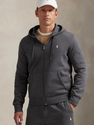 Polo Ralph Lauren bluza męska kolor szary z kapturem gładka 710881517
