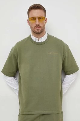 Polo Ralph Lauren bluza męska kolor zielony gładka 710934740