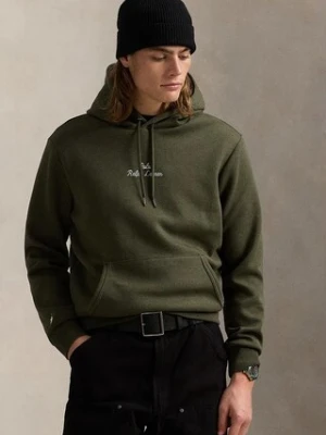 Polo Ralph Lauren bluza męska kolor zielony z kapturem z aplikacją 710936586