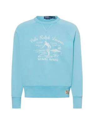 Polo Ralph Lauren Bluza męska Mężczyźni Bawełna niebieski jednolity,
