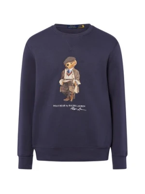 Polo Ralph Lauren Bluza męska Mężczyźni Bawełna niebieski nadruk,