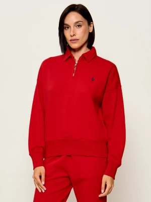 POLO RALPH LAUREN Bluza | Relaxed fit czerwony