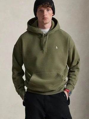 Polo Ralph Lauren bluza z kapturem męska z bawełną Lspohoodm11 Long Sleeve zielony
