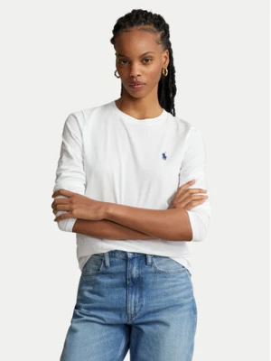 Polo Ralph Lauren Bluzka 211898699001 Biały Regular Fit