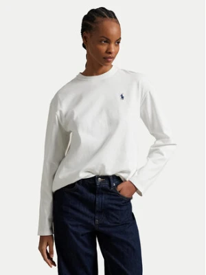 Polo Ralph Lauren Bluzka 211967105001 Biały Straight Fit