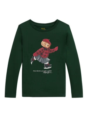Polo Ralph Lauren Bluzka 312P00435500 Zielony Regular Fit