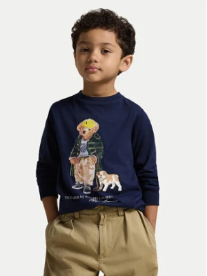 Polo Ralph Lauren Bluzka 322981177001 Granatowy Regular Fit