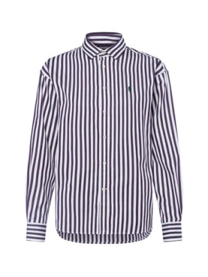 Polo Ralph Lauren Bluzka damska Kobiety Bawełna lila|biały w paski,