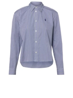 Polo Ralph Lauren Bluzka damska Kobiety Bawełna niebieski w paski,