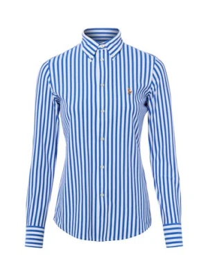Polo Ralph Lauren Bluzka damska Kobiety Bawełna niebieski w paski,