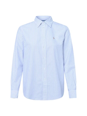 Polo Ralph Lauren bluzka koszulowa Kobiety Bawełna niebieski | biały