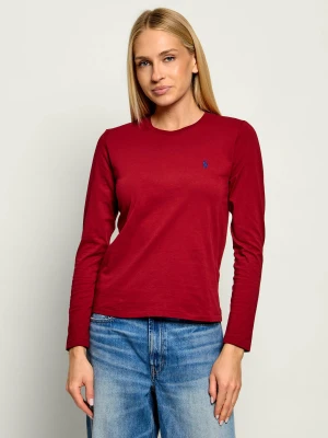 POLO RALPH LAUREN Bluzka | Regular Fit czerwony