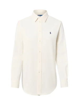 Polo Ralph Lauren bluzka z sztruksu Kobiety Bawełna biały