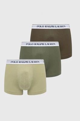 Polo Ralph Lauren bokserki (3-pack) 714830299047 męskie kolor zielony