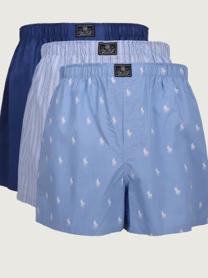 POLO RALPH LAUREN Bokserki 3-pack granatowy