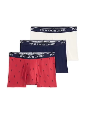 Polo Ralph Lauren bokserki 3-pack kolor czerwony 714830299