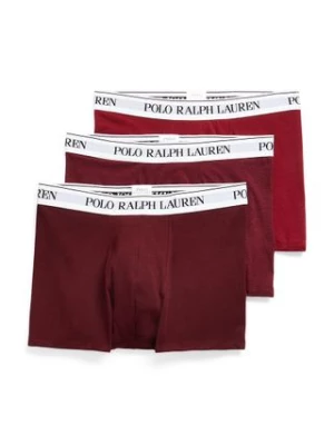 Polo Ralph Lauren bokserki 3-pack męskie kolor bordowy 714830299