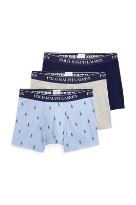 Polo Ralph Lauren bokserki 3-pack męskie kolor czarny 714830299