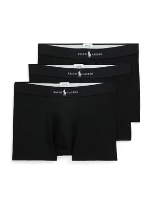 Polo Ralph Lauren bokserki 3-pack męskie kolor czarny 714965507