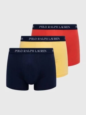 Polo Ralph Lauren bokserki 3-pack męskie kolor czerwony